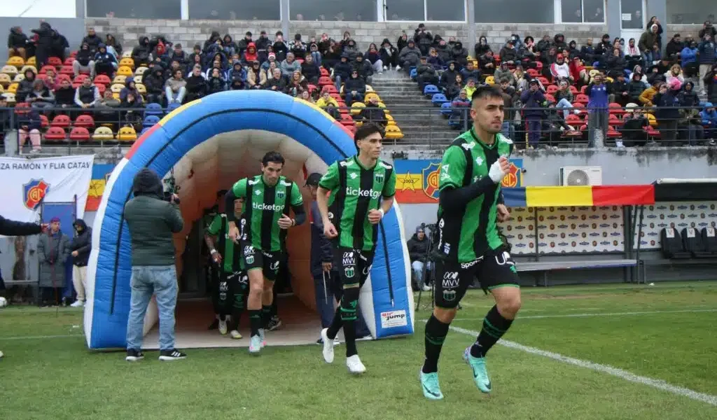 Imagen del estadio de Munro durante el partido donde Un gol sorprendió a Chicago